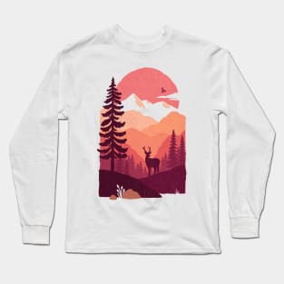 Crimson Peaks Long Sleeve T-Shirt